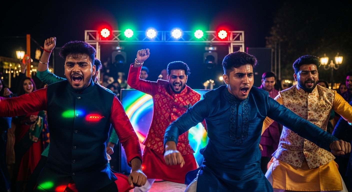 बारात में लड़कों ने DJ पर किया ऐसा ज़बरदस्त डांस, वीडियो देखकर थिरकने पर मजबूर हो जाएंगे आप!