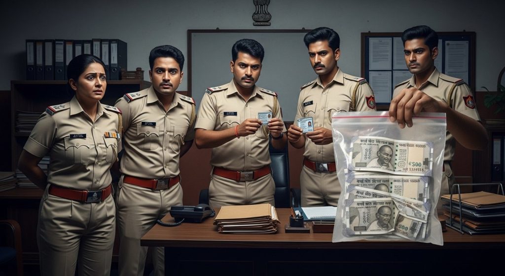 Varanasi: Woman Inspector and Constable Arrested for Taking ₹10,000 Bribe; Major Action by Anti-Corruption Team