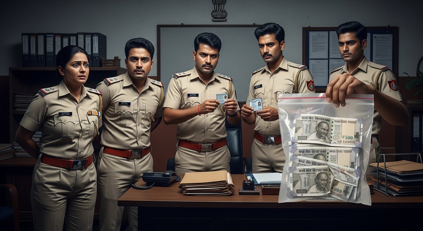 वाराणसी: 10 हजार की रिश्वत लेते महिला इंस्पेक्टर और आरक्षी गिरफ्तार, एंटी करप्शन टीम की बड़ी कार्रवाई