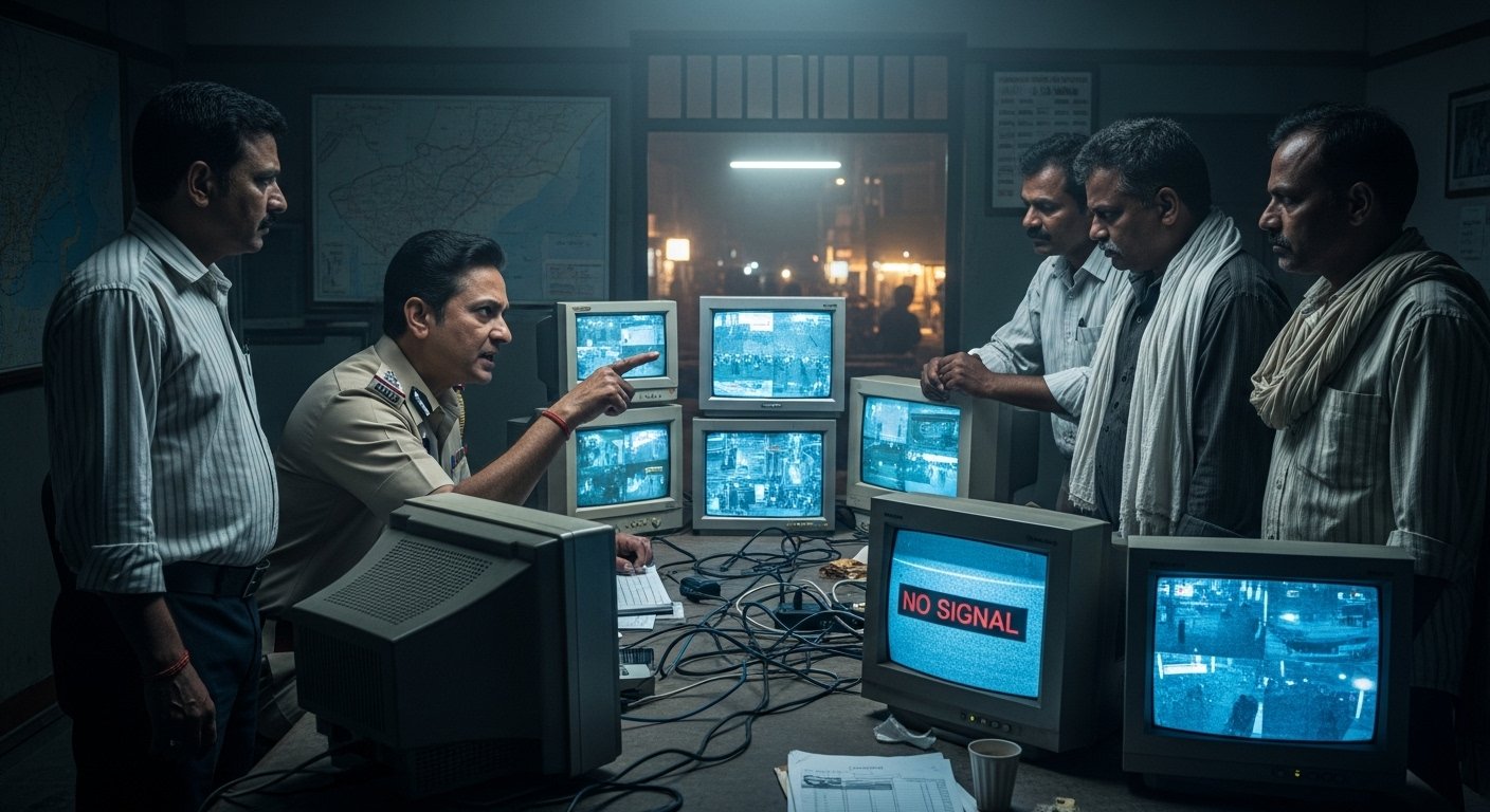 बिसातखाना धमाका: ACP ने खंगाले 300 से ज़्यादा CCTV फुटेज, बंद कैमरों पर दुकानदारों को मिली कड़ी फटकार