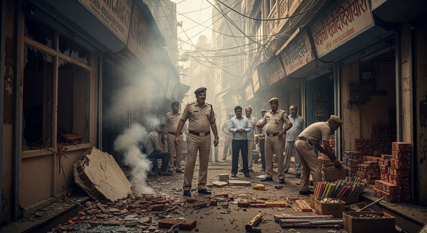 बिसातखाना धमाके से हिला शहर, पुलिस कमिश्नर का ऐतिहासिक फैसला: अवैध पटाखा बिक्री पर होगी कड़ी कार्रवाई