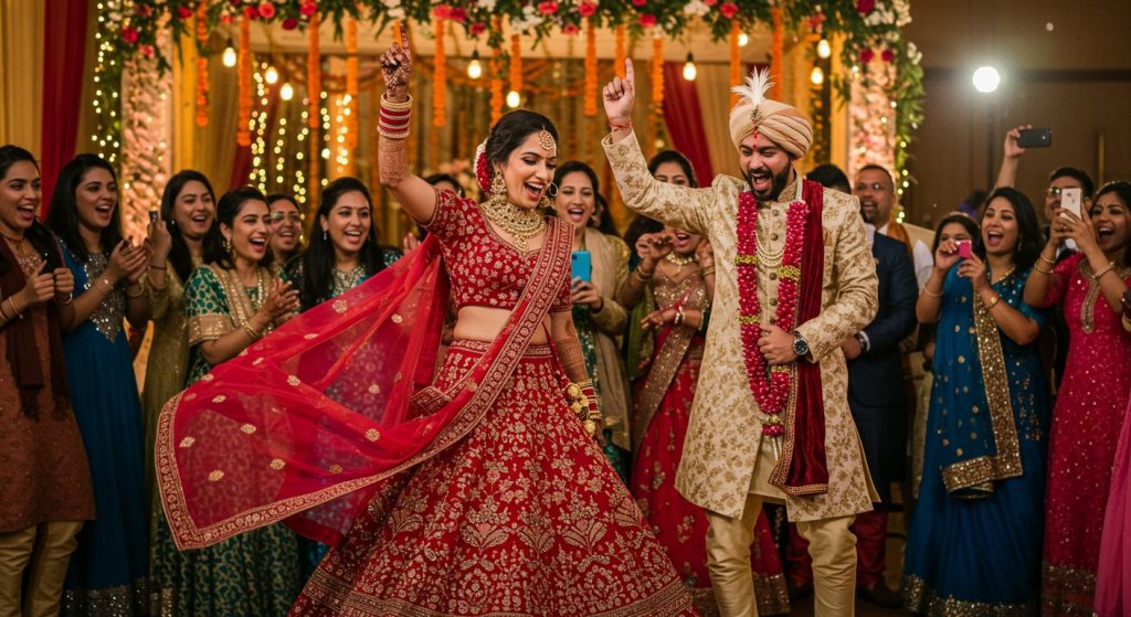 Viral Video: Bride and Groom's 'Bhojpuri Sensation' at Wedding, Their Dance Moves Make People Exclaim 'What Happened!'