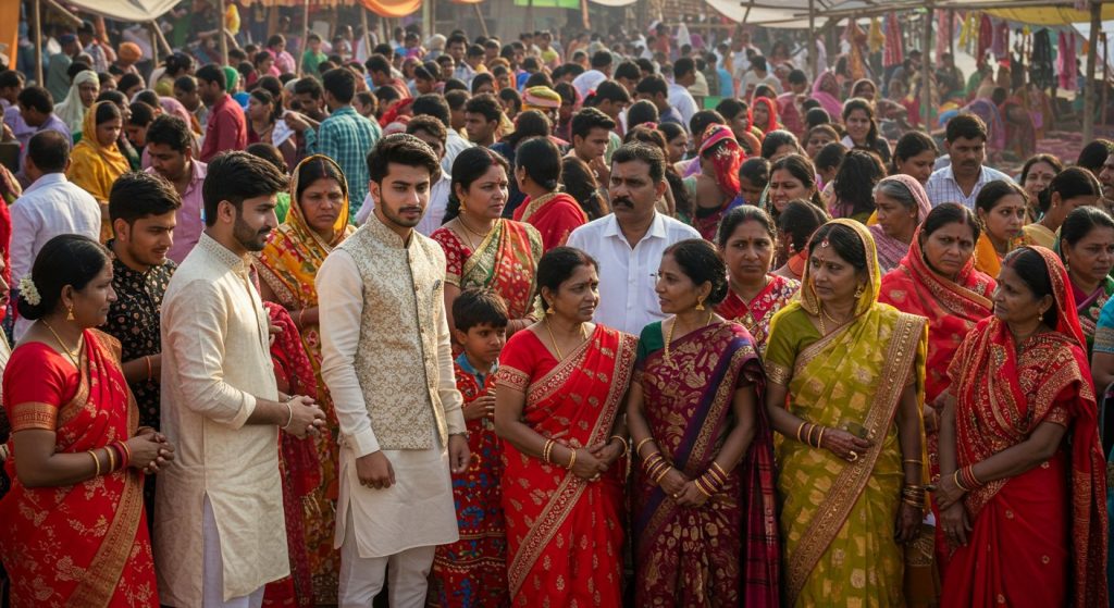 India's unique 'market' where grooms and brides are 'traded', and parents turn into shopkeepers!