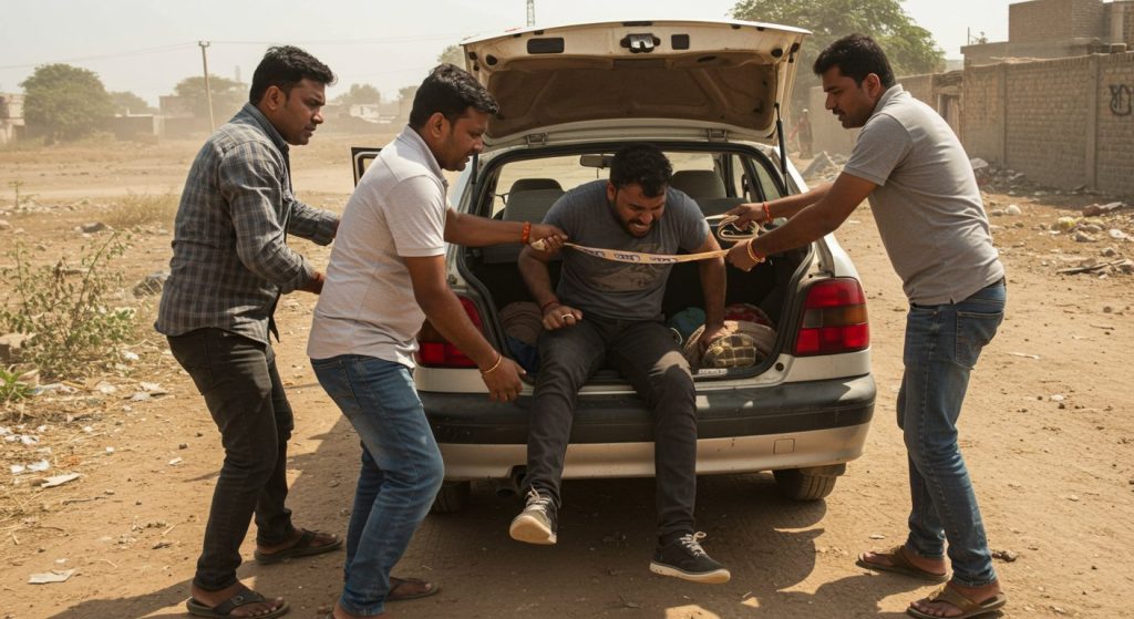 Unusual Incident Goes Viral in UP: Brothers Locked Brother-in-Law in Car Trunk to Get Justice for Sister, Later Granted Bail by Court