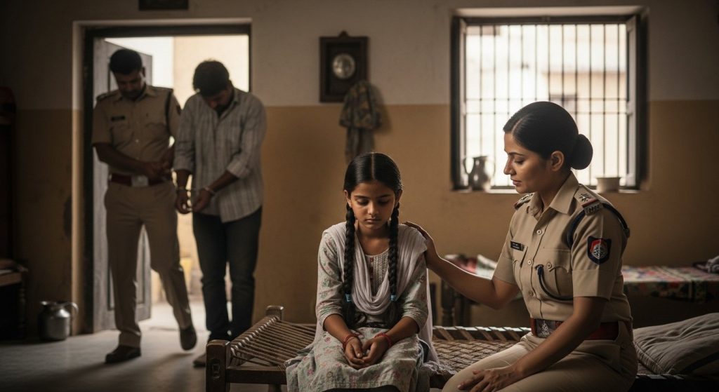 बदायूं में 8 साल की मासूम से दुष्कर्म का प्रयास: अश्लील फिल्म दिखाकर दरिंदगी, आरोपी गिरफ्तार