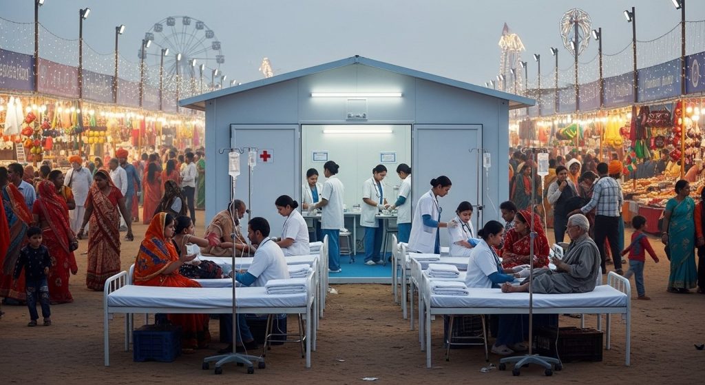 Health Revolution at Budaun's Kakoda Fair: 10-bed temporary hospital to be built, 34 hours of continuous service