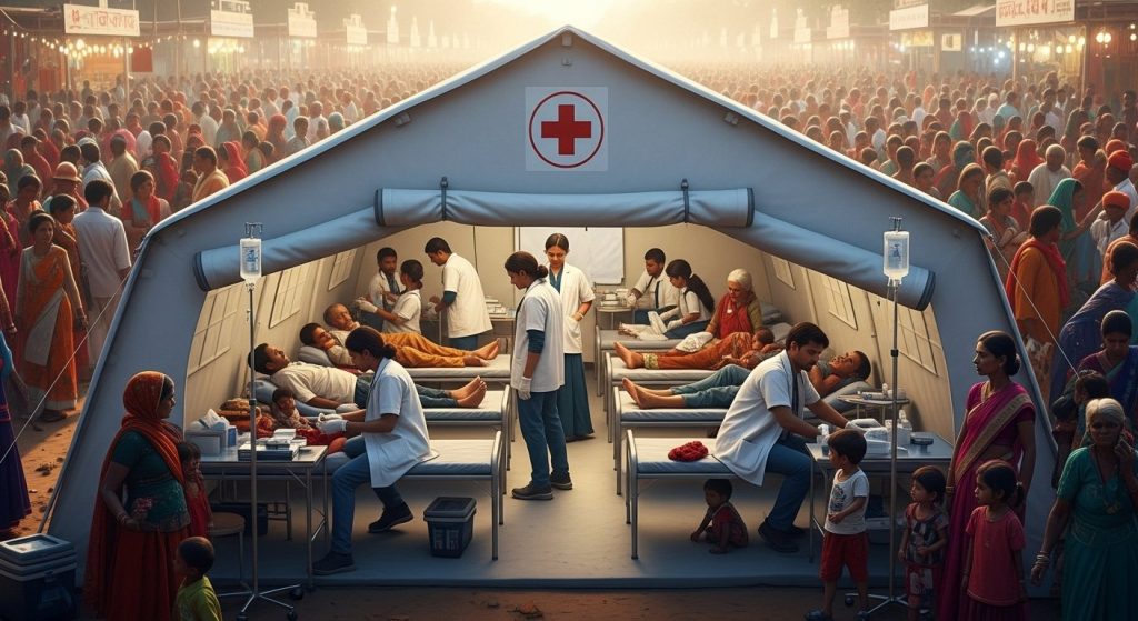 Major Initiative at Kakora Fair: 10-Bed Temporary Hospital for Devotees, 34 Hours of Health Facilities