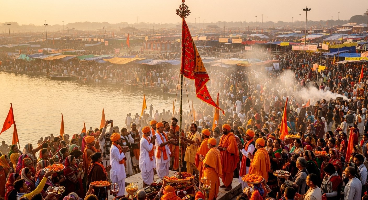 बदायूं में ‘मिनी कुंभ’ का आगाज़: झंडी पूजन के साथ ऐतिहासिक ककोड़ा मेला शुरू, 15 दिन तक चलेगा आस्था का महापर्व