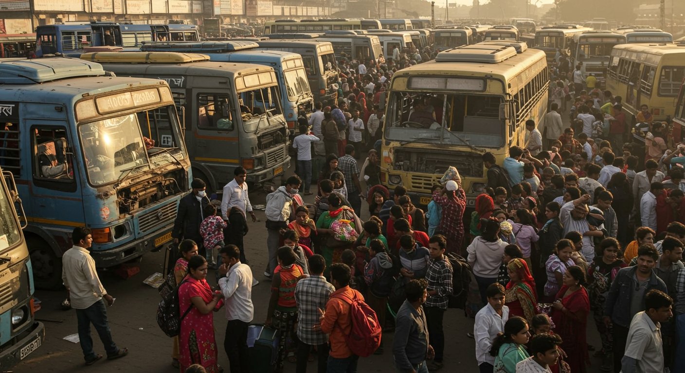 दिवाली-छठ से पहले यूपी में बढ़ी मुश्किल: 750 में से 240 बसें खराब, यात्रियों को मिलेगी परेशानी!