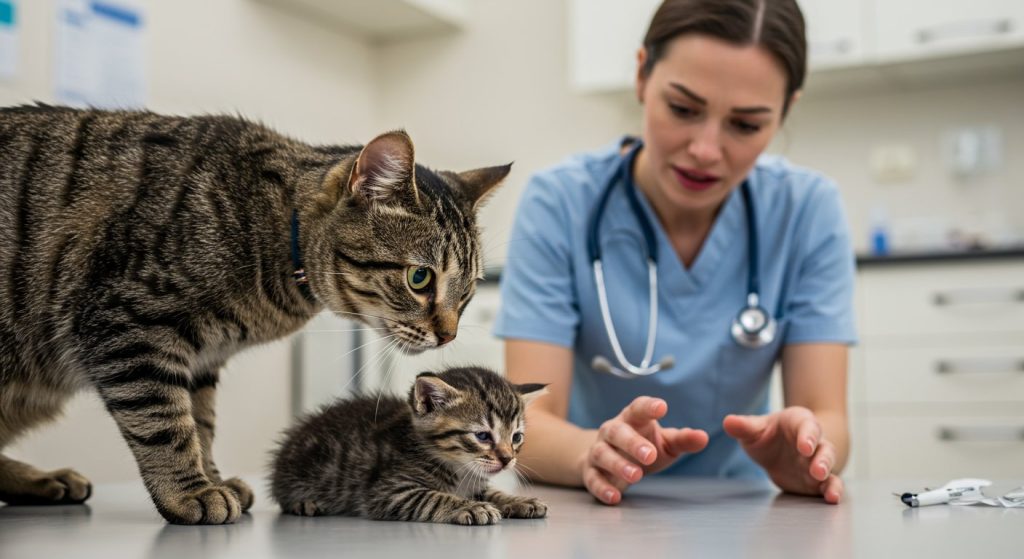 Cat Goes to Doctor to Save Sick Child; Video Makes People Emotional!