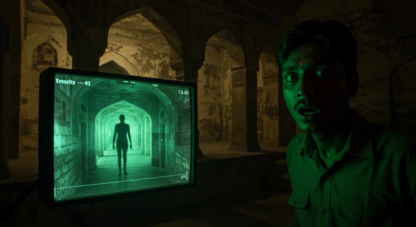 किले के CCTV में कैद हुई रहस्यमयी परछाई, वीडियो देख उड़े सबके होश!