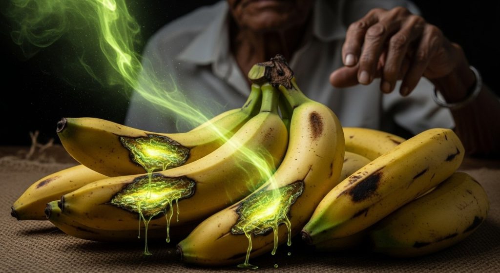 UP: People Eating Poison, Not Bananas! Chemicals Hollowing Out Bodies.