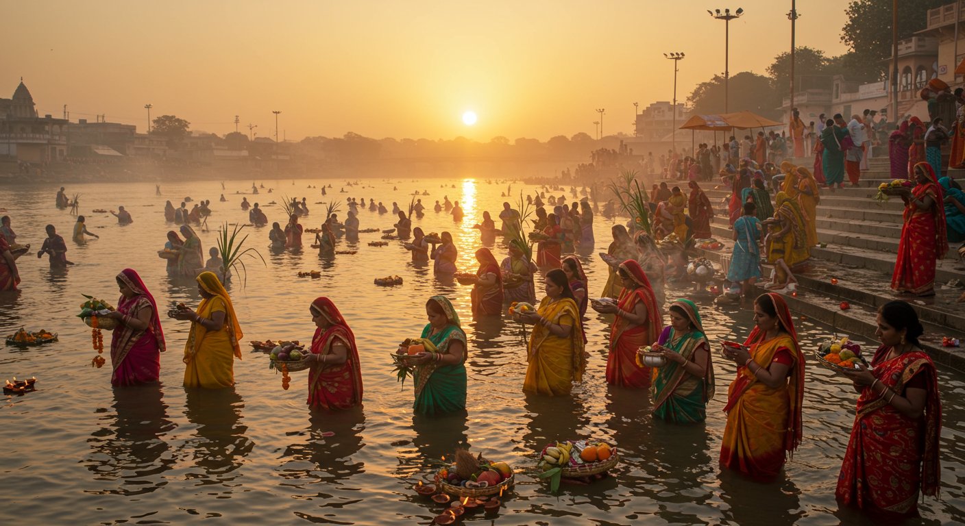 छठ पूजा 2025: उगते सूर्य को अर्घ्य के साथ महापर्व संपन्न, बरेली मंडल के घाटों पर दिखी अद्भुत रौनक