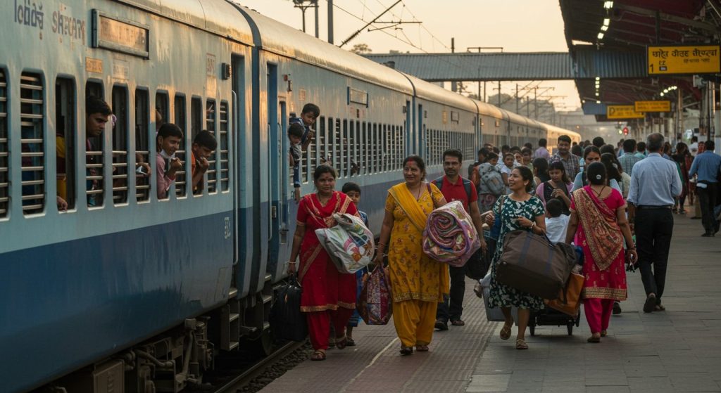 Major Relief for Chhath Puja Passengers: 11 Special Trains to Run from Today, Delhi Travel to Be Easier