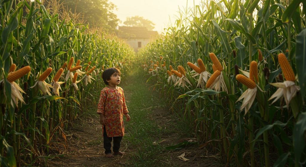 A child dropped a corn cob in the garden, and in a few months, an entire field began to flourish! This amazing sight will astonish you.