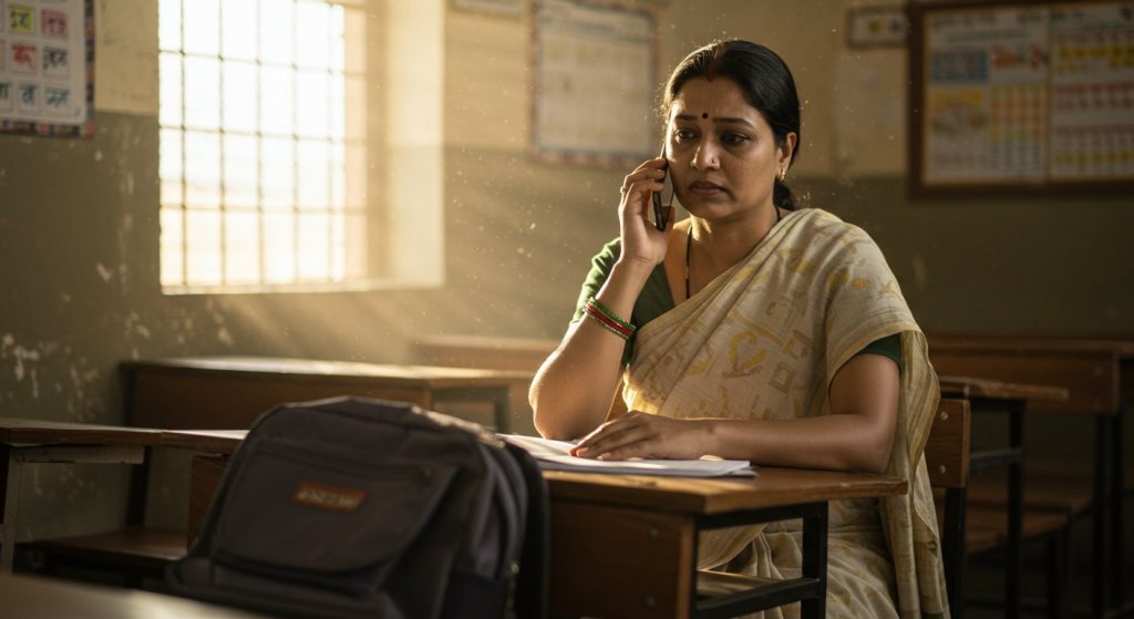 Uttar Pradesh: Parents of children absent from school will now receive phone calls; a new rule will be made to prevent dropouts.