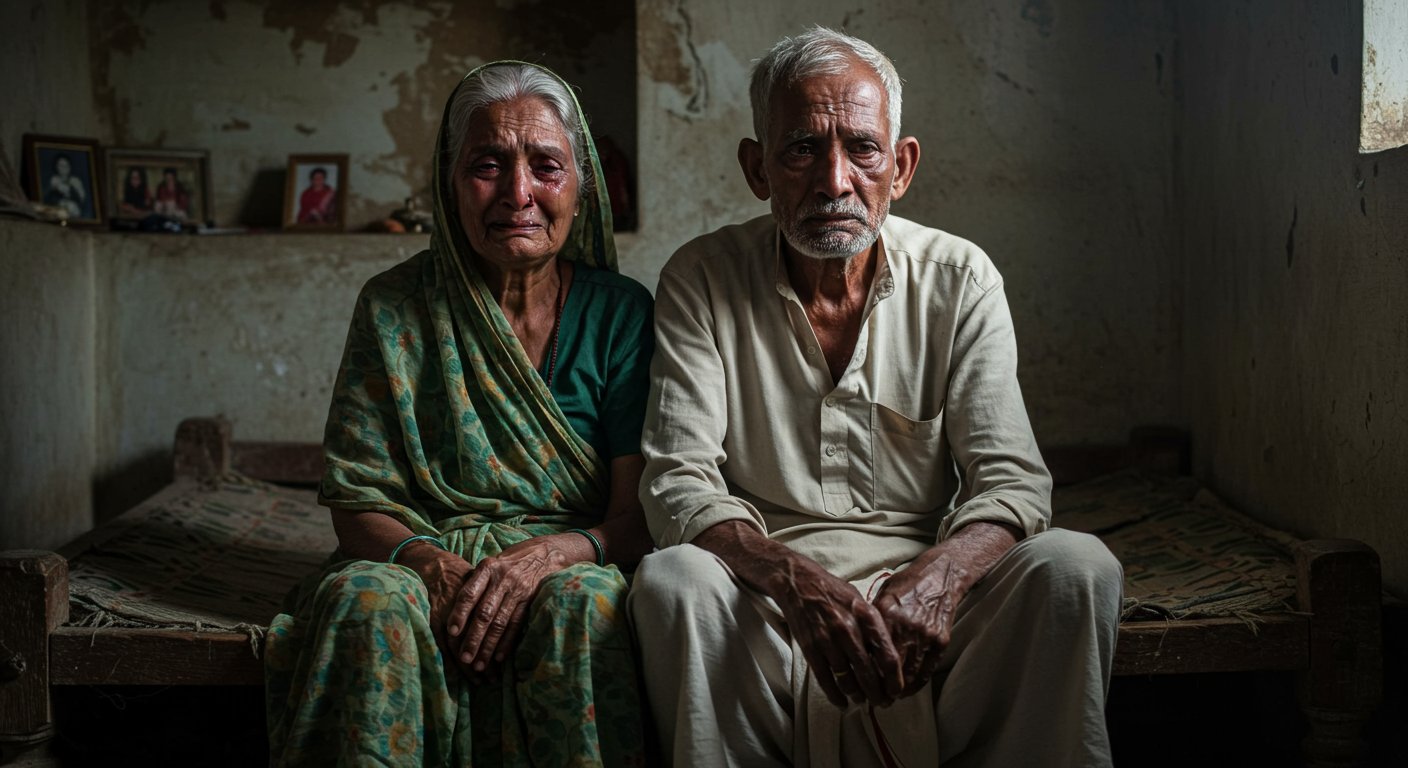 यूपी: निसंतान दम्पति को गोद लिए बेटे ने बुढ़ापे में दिया ज़ख्म, बुज़ुर्ग मां-बाप का दर्द कर देगा भावुक