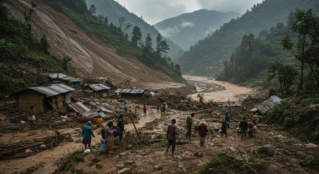 Severe Landslides, Rain Wreak Havoc in Nepal, 51 Dead; PM Modi Expresses Grief, India Ready to Offer All Aid