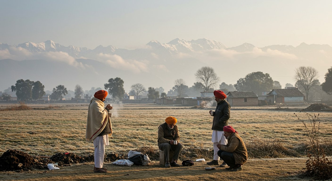 उत्तराखंड की बर्फीली हवाओं ने बढ़ाई उत्तर भारत में ठिठुरन, पहाड़ों पर बादल, 13 जिलों में शुष्क मौसम का अलर्ट
