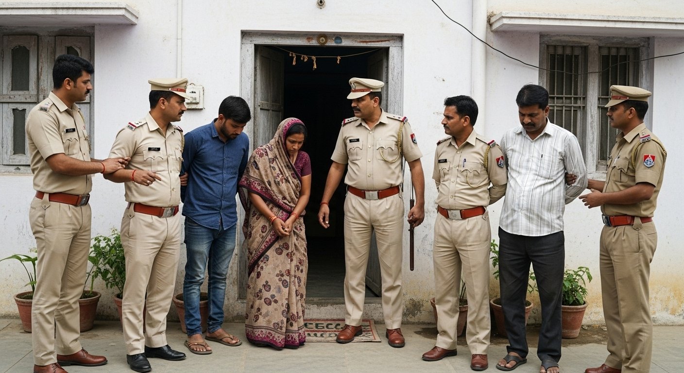 जौनपुर में धर्मांतरण रैकेट का भंडाफोड़: महिला समेत चार गिरफ्तार, ऐसे हुआ पुलिस का बड़ा एक्शन