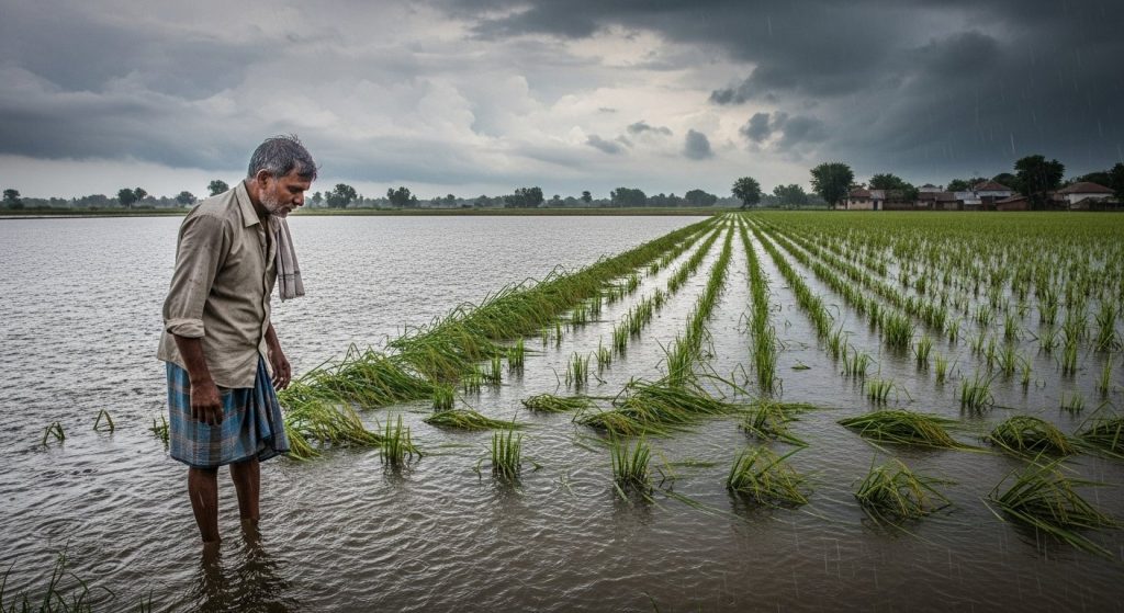 Cyclone Manth's Havoc: 10 Purvanchal Districts Witness Monsoon-like Rains in October, Farmers in Distress!
