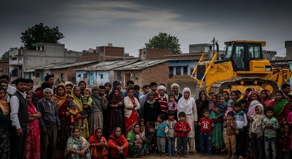 Bulldozer's Sword Over 40 Families in Bareilly: Only 7 Days' Grace Period, Or Homes Will Be Demolished!
