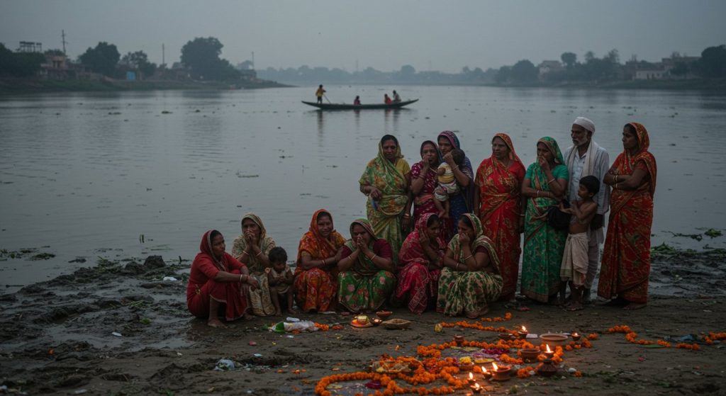 UP: Navratra celebrations turn into mourning; 13 youths including two brothers drown, three bodies recovered so far.