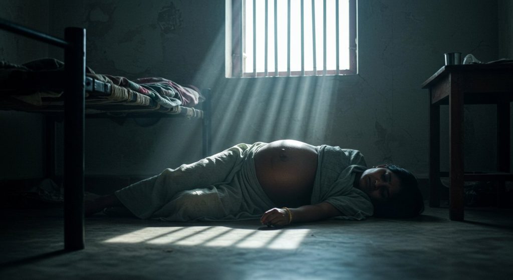 Dispute over visiting maternal home: Nine-month pregnant woman found hanging; Mysterious death causes uproar.