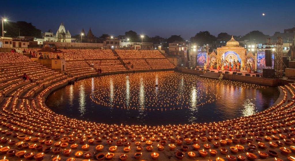 Ayodhya Deepotsav: Millions of lamps will illuminate Ram Ki Paidi, Ramkatha to come alive on stage.