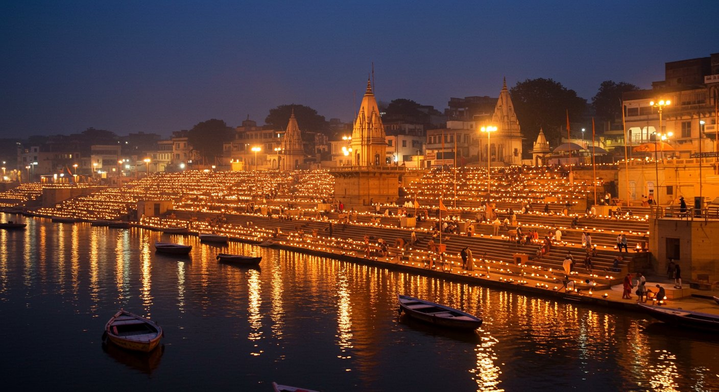 अयोध्या के दीपोत्सव के बाद अब काशी में देव दिवाली की भव्य तैयारी: घाटों पर जलेंगे 25 लाख दिए