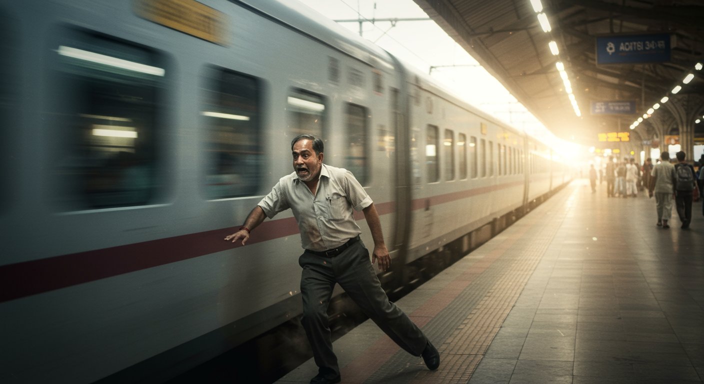 मौत के मुंह से लौटा आदमी: कुछ सेकंड की चूक और सब खत्म, वायरल वीडियो देख खड़े हो जाएंगे रोंगटे!