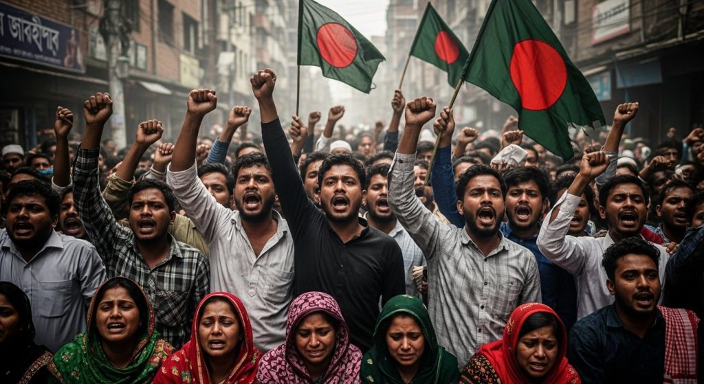 Death penalty demanded for Sheikh Hasina in Bangladesh, accused of protest killings.