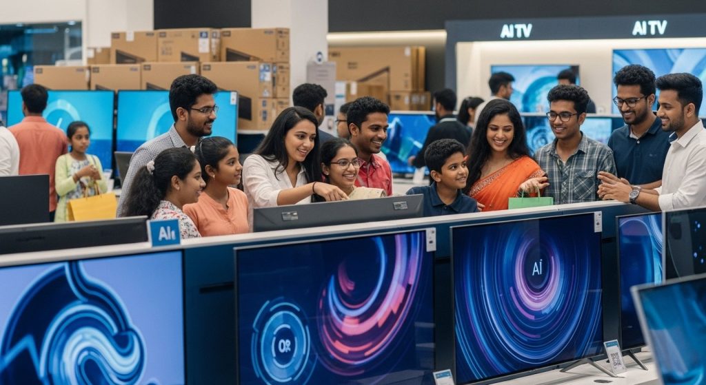 AI TV Craze: Over 1000 TVs Sold Monthly Amidst Bumper Market Demand