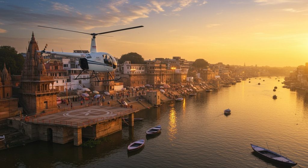 Dev Deepawali 2025: Kashi's Magnificent Ganga Ghats To Be Seen From The Sky, Helicopter Service To Start From Namo Ghat!