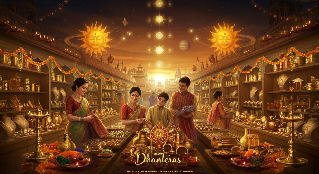 Dhanteras 2025: Grand Confluence of Budhaditya and Bhaumaditya Yogas; luck will shine by shopping in this auspicious time!