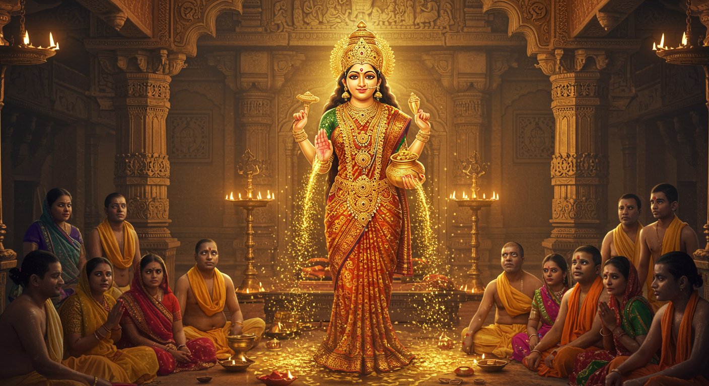 काशी में धनतेरस पर माँ अन्नपूर्णा ने लुटाया सोने का खजाना, भक्तों का मन हुआ निहाल!