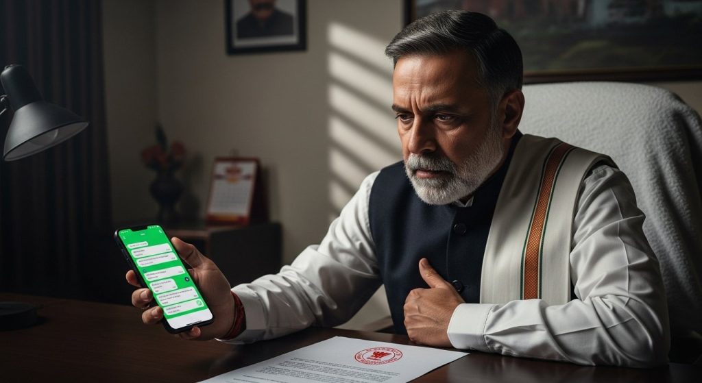 UP: Uproar over 'objectionable video' in former SP District President's WhatsApp group; High Command takes cognizance, issues notice.
