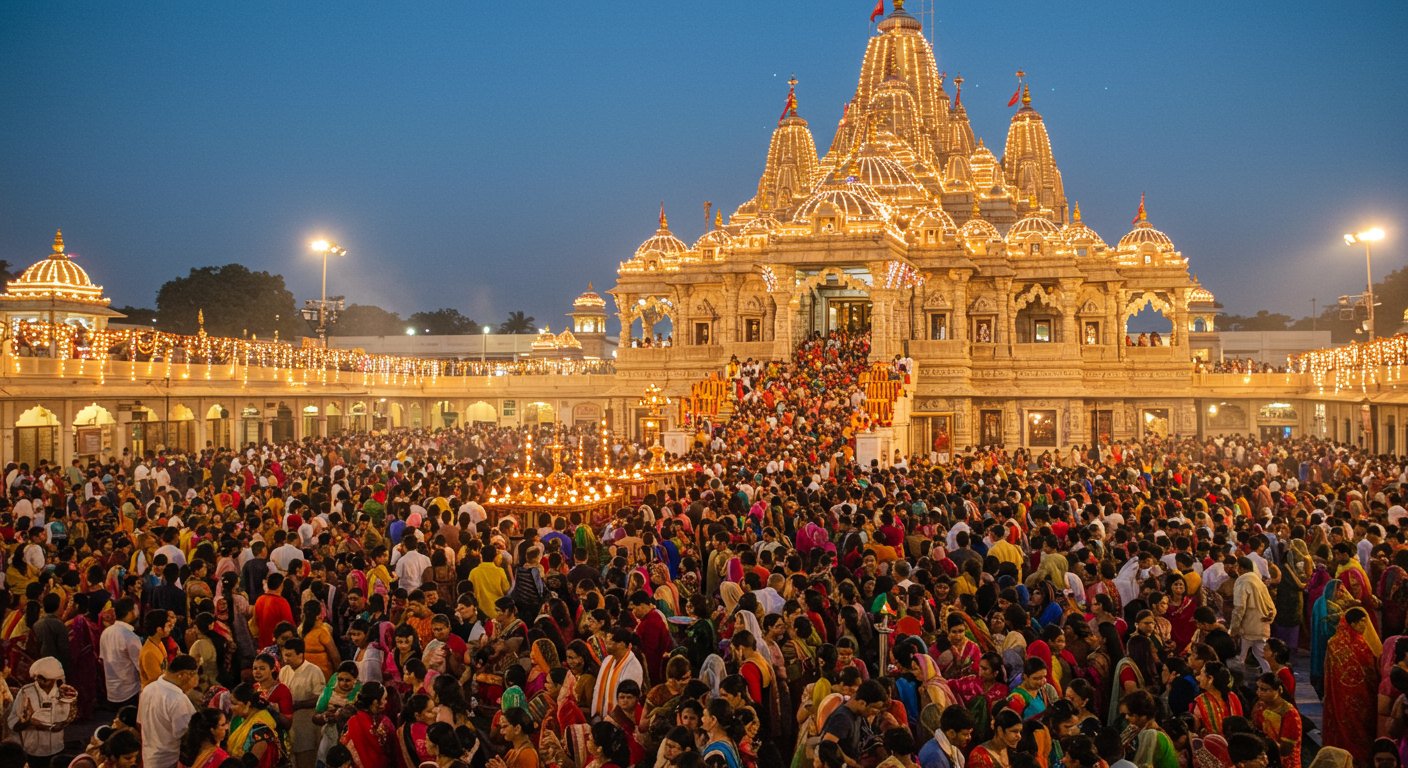 दिवाली 2025: महालक्ष्मी मंदिर में भक्तों का उमड़ा जनसैलाब, वायरल वीडियो ने खींचा सबका ध्यान