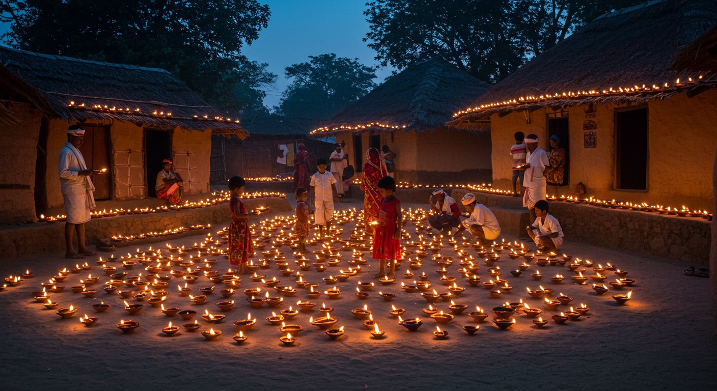 दीपावली 2025: छत्तीसगढ़ के बस्तर में पटाखों की नहीं, ‘दियारी’ पर्व की गूंज; जानें अनोखी परंपरा
