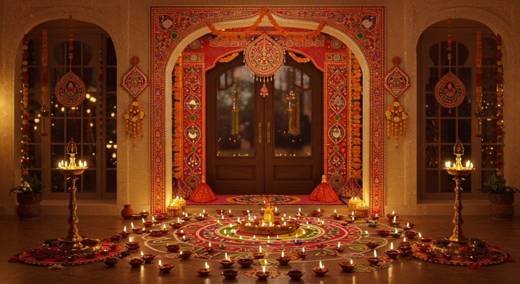 Diwali 2025: Rs 14,000 Toran Creates a Stir! Home to be Adorned with Bandanwars, Latkans, and Rangoli; Know Its Special Features