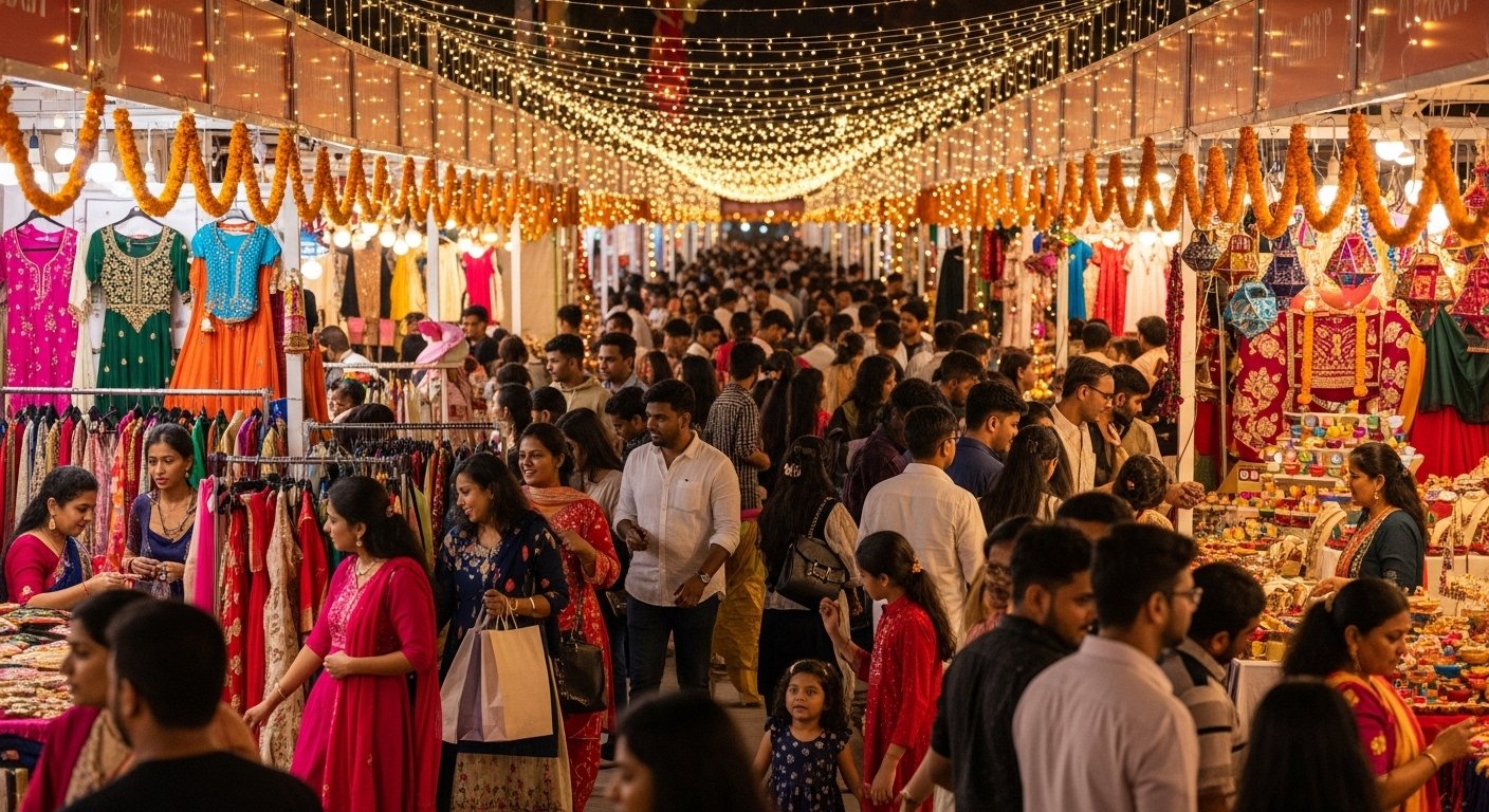 दिवाली की धूम: हैदराबाद के पॉप-अप मार्केट्स में ग्राहकों की बहार, वायरल हुआ नया ट्रेंड