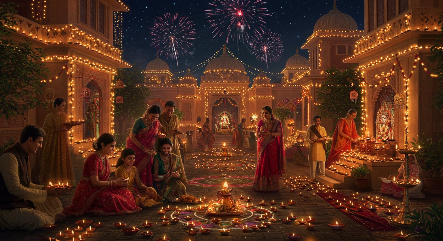 इस साल दिवाली का महाउत्सव: 5 नहीं, पूरे 6 दिन मनेगी रोशनी का पर्व, यहां देखें शुभ मुहूर्त और खास संयोग!