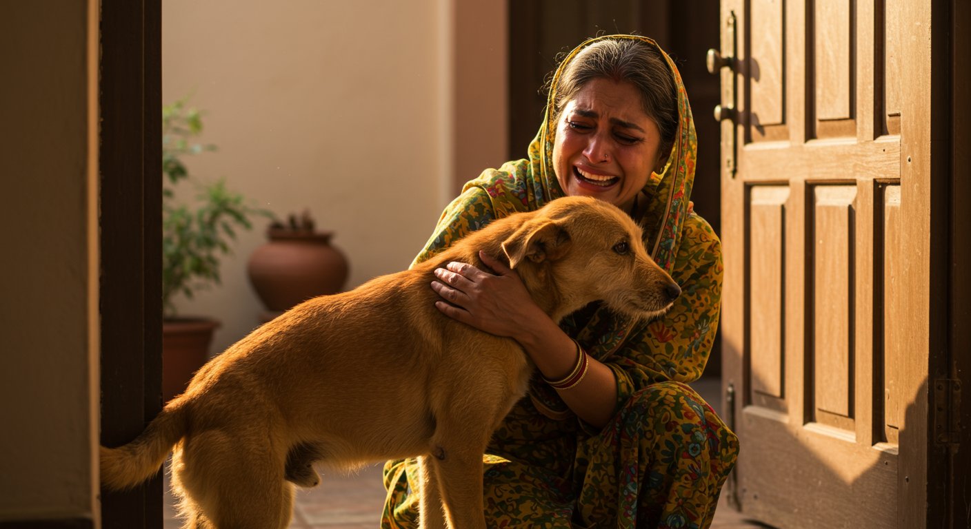 घर से भागा कुत्ता दो महीने बाद ऐसे लौटा, मालकिन की खुशी का ठिकाना नहीं रहा!