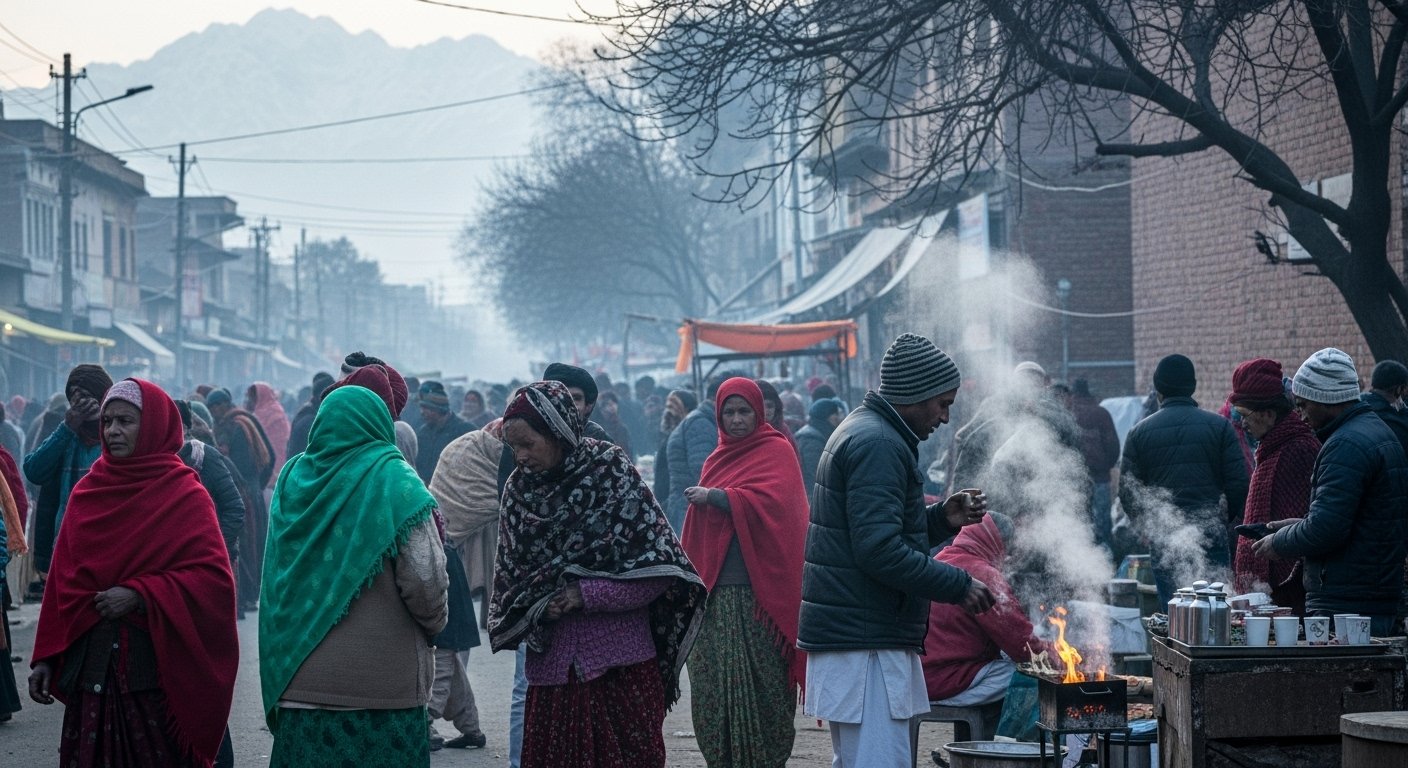 पहाड़ों की बर्फबारी से यूपी में अचानक ठंड बढ़ी, कई जिलों का तापमान 20 डिग्री से नीचे आया