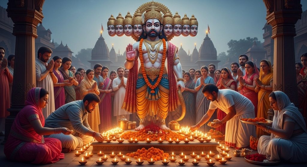Dussehra 2025: Special Puja Held for Dashanan Ravana in Mathura, Lord Krishna's City; Find Out Why His Effigy Was Not Burnt