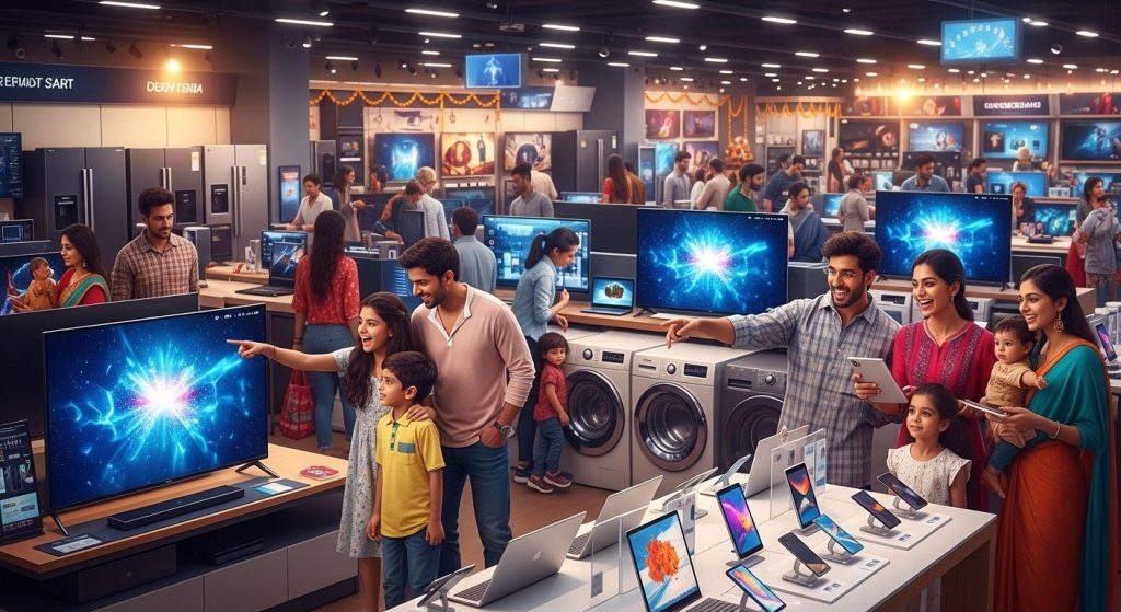 GST Cut Brings Cheer to Electronics Market, Record Sales Expected on Dhanteras-Diwali