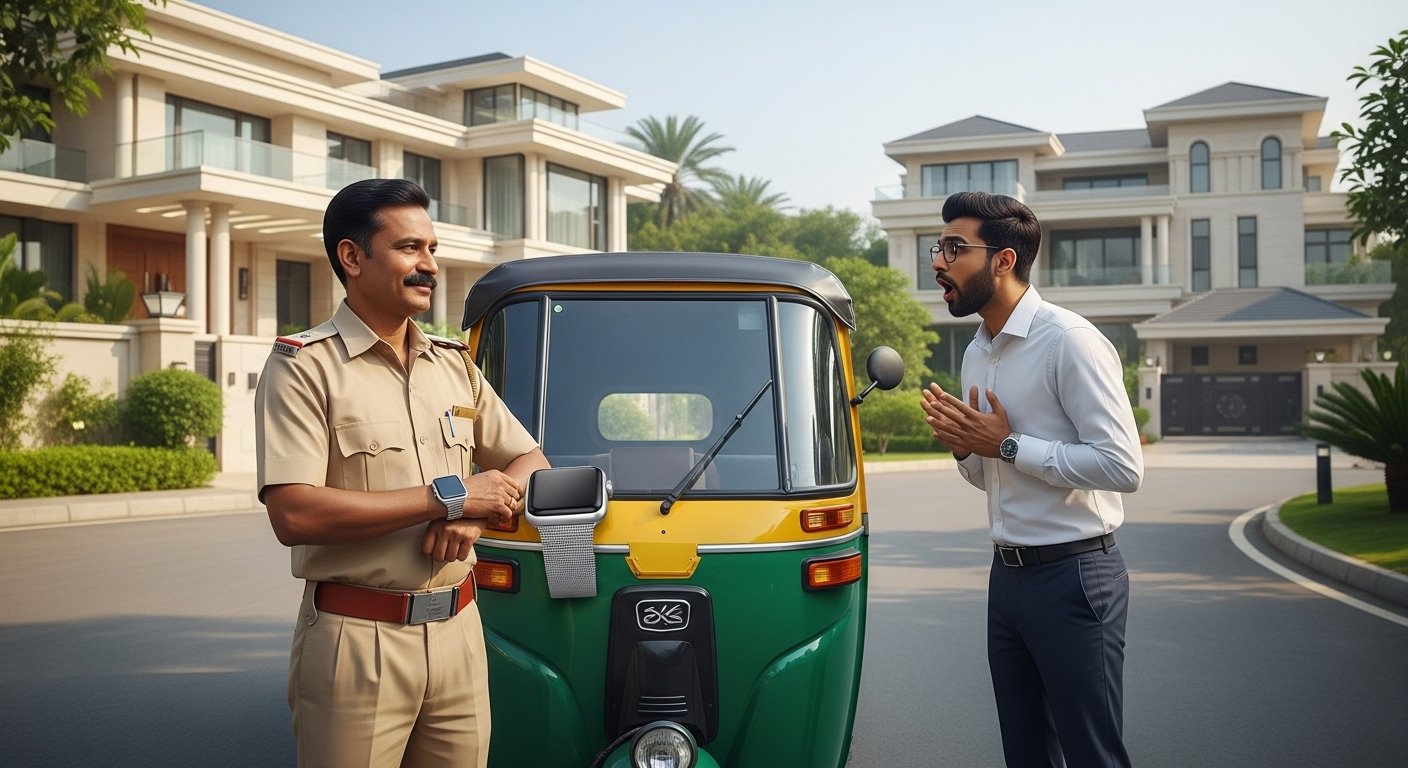 ऑटोवाला करोड़पति! 5 करोड़ के दो घर, एपल वॉच हाथ में देख AI इंजीनियर को लगा झटका