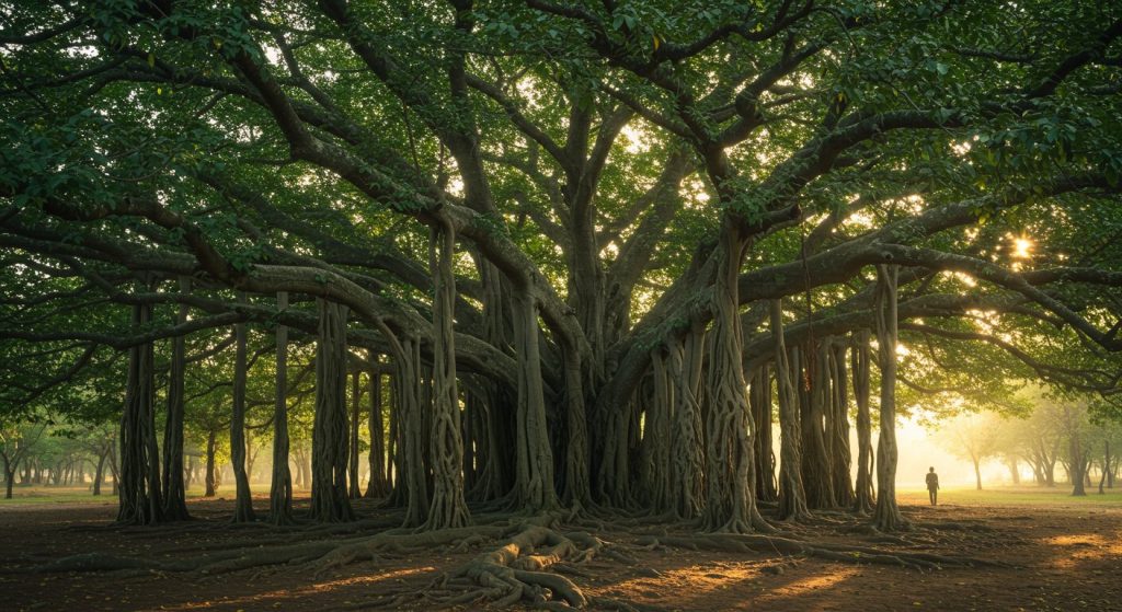 Telangana's 800-Year-Old 'Giant Tree': A Tree That Became an Entire Forest!