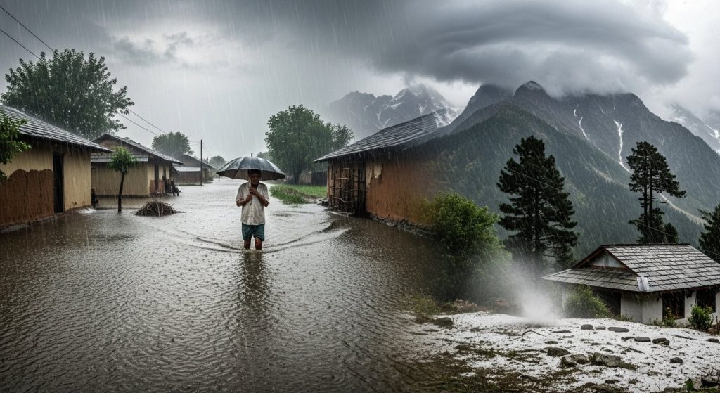 Rain's Fury Despite Monsoon's Departure: Heavy Rain Warning in Bihar Even Today, Storm and Hail in Himachal; Know Nationwide Weather Update.