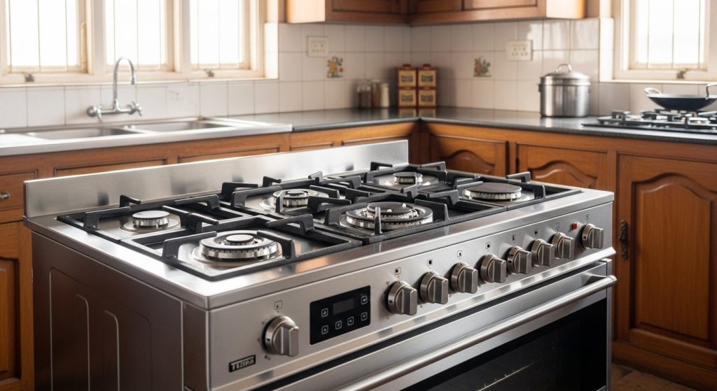 Half-price premium gas stoves, old kitchen will look modern.